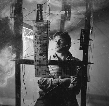 Photograph of Eduardo Paolozzi by Nigel Henderson