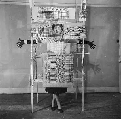 Photograph of Freda Paolozzi by Nigel Henderson