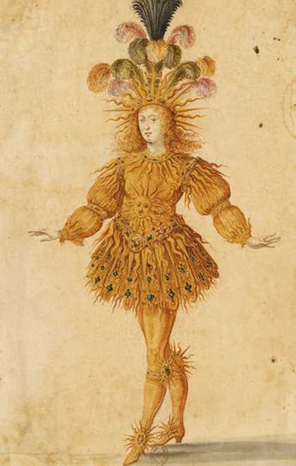 Henri Gissey Louis XIV as Apollo 1653