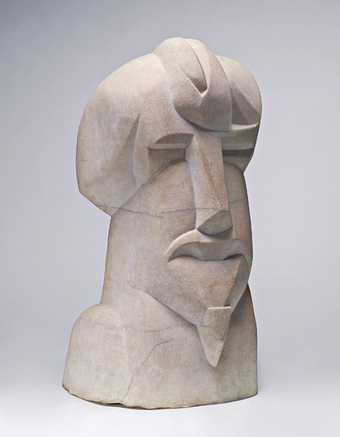 Henri Gaudier-Brzeska, 'Hieratic Head of Ezra Pound' 1914