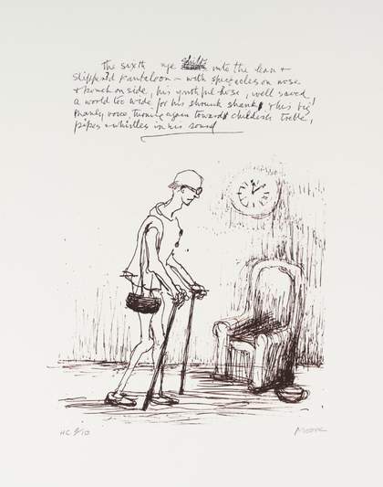 Henry Moore, The Pantaloon, 1982