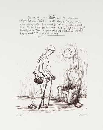 Henry Moore, The Pantaloon, 1982 