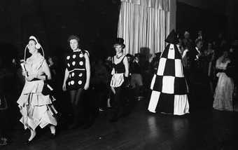 Guests at the ‘Black and White’ Penwith Arts Ball, 1963
