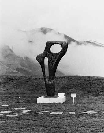 Barbara Hepworth's Figure (Archaean) 1959 at Hakone Open-Air Museum, 1970