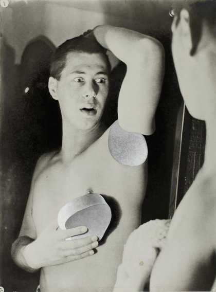 Herbert Bayer Humanly Impossible (Self-Portrait) 1932 The Sir Elton John Photographic Collection © DACS 2016