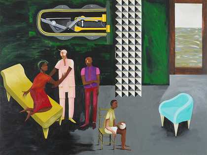 Lubaina Himid Le Rodeur: The Lock 2016 