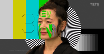 Still from Hito Steyerl video