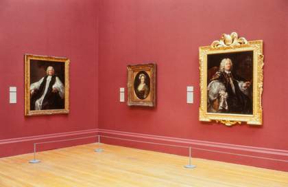 Hogarth the Painter exhibition installation shot, Tate 1997