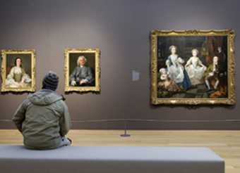 Hogarth View of Room 8 at Tate Britain