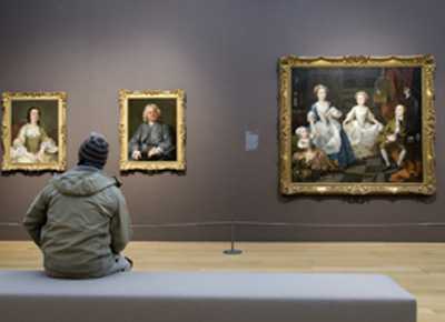 Hogarth View of Room 8 at Tate Britain