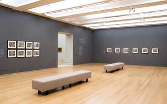 Hogarth exhibition installation shot, Tate Britain 2007