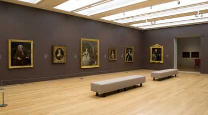 Hogarth exhibition installation shot, Tate Britain 2007