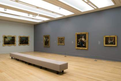Hogarth exhibition installation shot, Tate Britain 2007