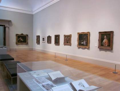 William Hogarth display installation shot, Tate Britain 2015