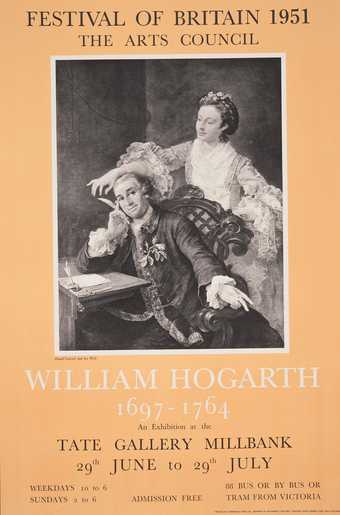 Exhibition poster: William Hogarth