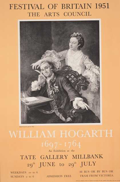 Exhibition poster: William Hogarth