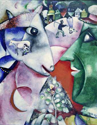 Marc Chagall I and the Village 1911