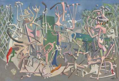 Mayo Coups de bâtons (Baton Blows) 1937