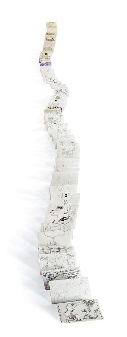 Ted Joans's Long Distance 1976–2005 with 134 contributions from artists around the world