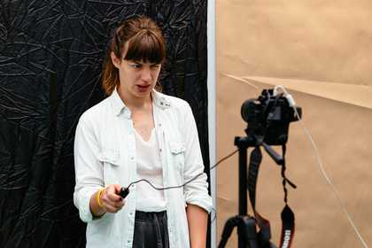 Playing with cameras at Young@Tate