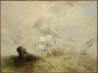 sea scene with boat and whale