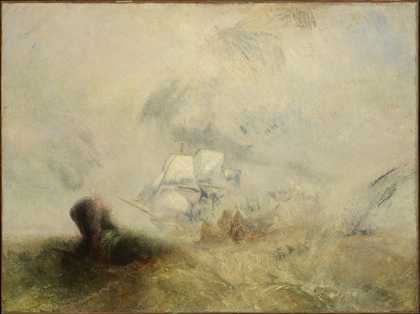 sea scene with boat and whale