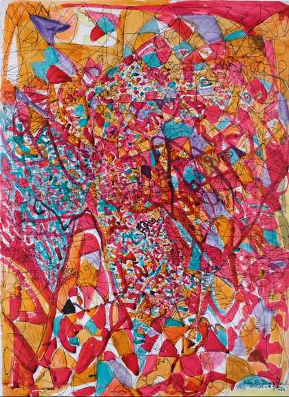 Fahrelnissa Zeid, Untitled (Brighton 9 June 1949), 1950