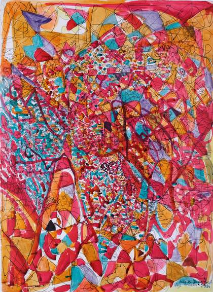 Fahrelnissa Zeid Untitled (Brighton 9 June 1949) 1950