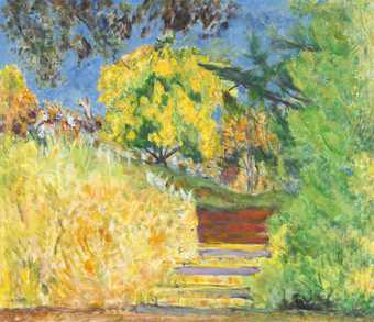 Pierre Bonnard Stairs in the Artist's Garden 1942-4 National Gallery of Art (Washington, USA)