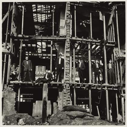 Don McCullin, The Guvnors in their Sunday Suits, Finsbury Park, London 1958 © Don McCullin