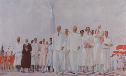 Alexander Deineka, Stakhanovites, 1937