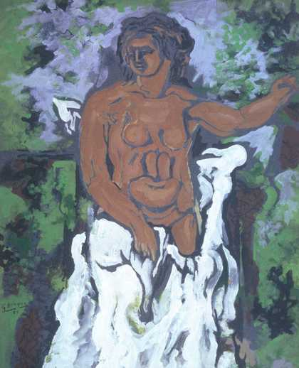 Georges Braque, Bather 1925 Tate. Georges Braque © ADAGP, Paris and DACS, London 2018