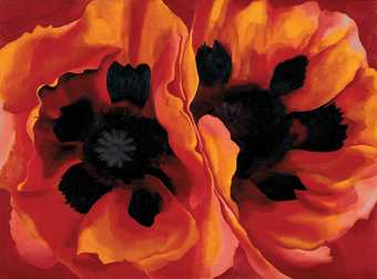 Georgia O'Keeffe Oriental Poppies 1927 The Collection of the Frederick R. Weisman Art Museum at the University of Minnesota, Minneapolis © 2016 Georgia O'Keeffe Museum/DACS, London