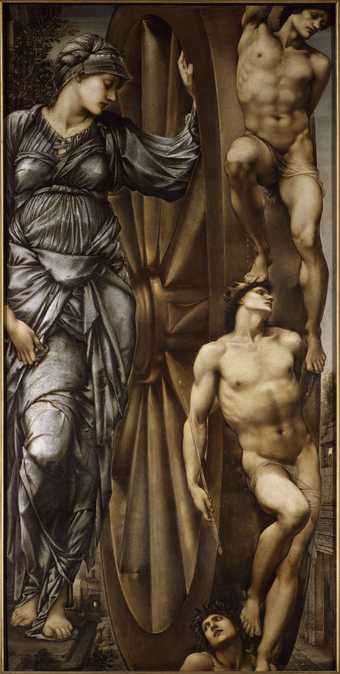 Sir Edward Coley Burne-Jones, Bt. The Wheel of Fortune 1883