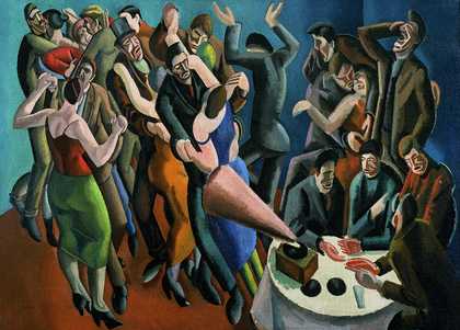 William Roberts The Jazz Club (The Dance Party) 1927