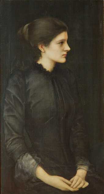 Fides, 1872, 63×178 cm by Edward Coley Burne-Jones: History