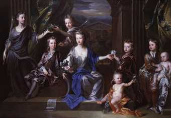 John Closterman The Children of John Taylor of Bifrons Park 1696 National Portrait Gallery, London​​
