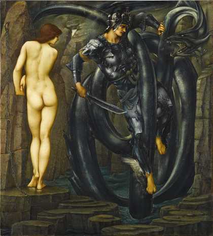 Sir Edward Coley Burne-Jones The Doom Fulfilled 1888