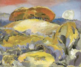 Paul Nash, Landscape of the Moon's Last Phase, 1944, Oil on canvas Walker Art Gallery (Liverpool) Paul Nash © Tate