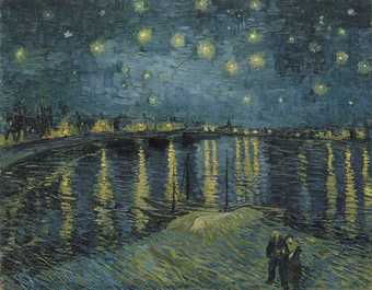 Vincent van Gogh Starry Night over the Rhone 1888 Musée d'Orsay, Paris, France