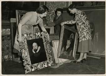 Tate Paintings moved from the lower ground floor as flood precaution in February 1953