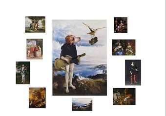 Collage of artworks