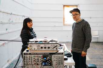 Morten Norbye Halvorsen and Jessica Warboys, No. 5 Porthmeor Studios, St Ives March 2017 © Tate. Photo Ian Kingsnorth