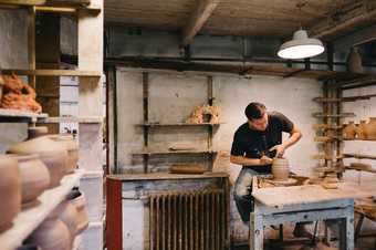 Aaron Angell, Leach Pottery, St Ives, 2017 © Tate. Photo Ian Kingsnorth