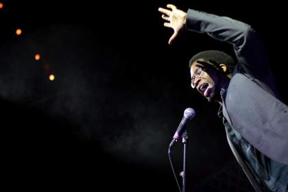 Jacob Sam-La Rose and the Barbican Young Poets