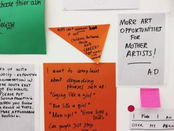 From the Guerrilla Girls Complaints Department at Tate Exchange, © Tate