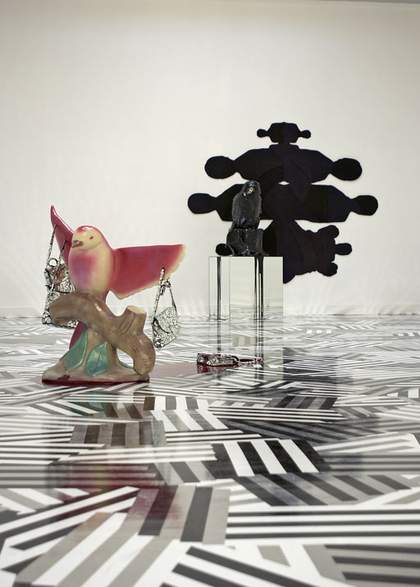 Jim Lambie Installation view, Turner Prize 2005 exhibition