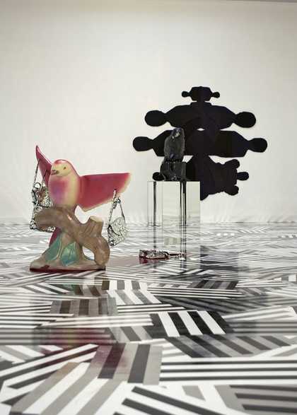 Jim Lambie Installation view, Turner Prize 2005 exhibition