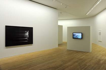 Installation shot of Motion Capture: Drawing and the Moving Image