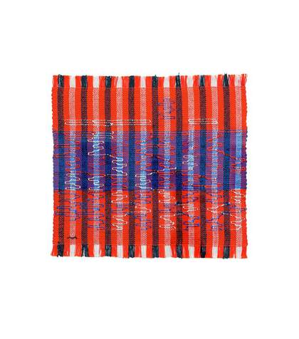Anni Albers artwork Intersecting, 1962